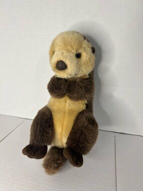 Realistic Miyori ® Sea Otter Stuffed Animal - Lifelike Detail - Aurora Plush 14”
